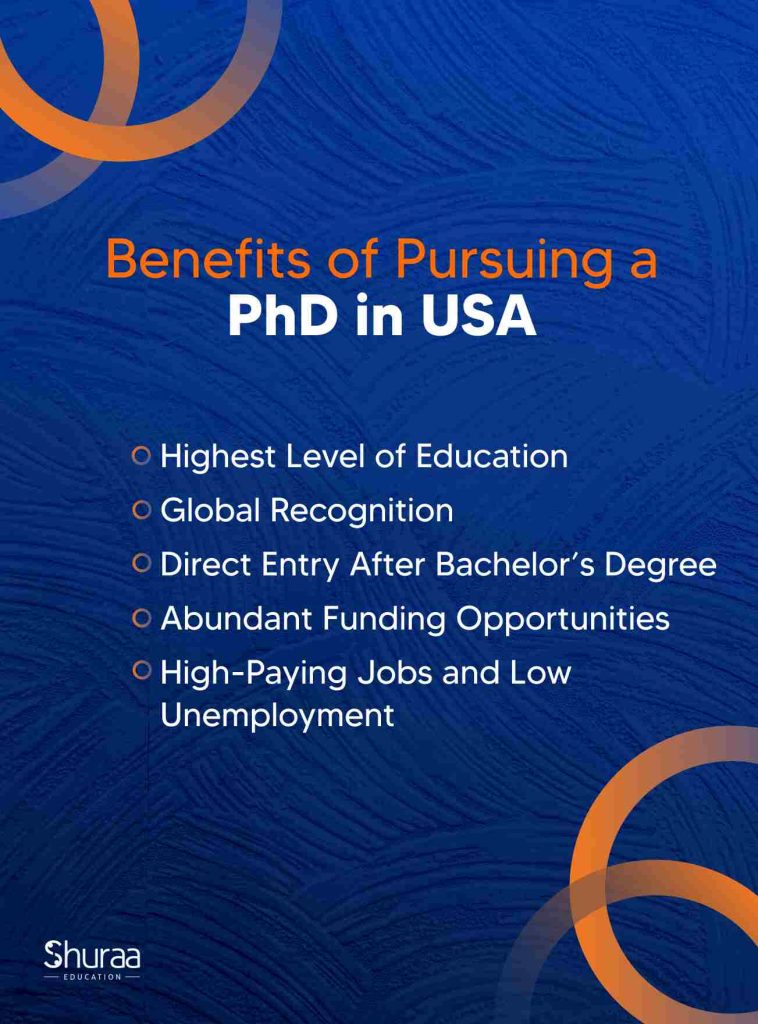 Benefits of Pursuing a PhD in the USA