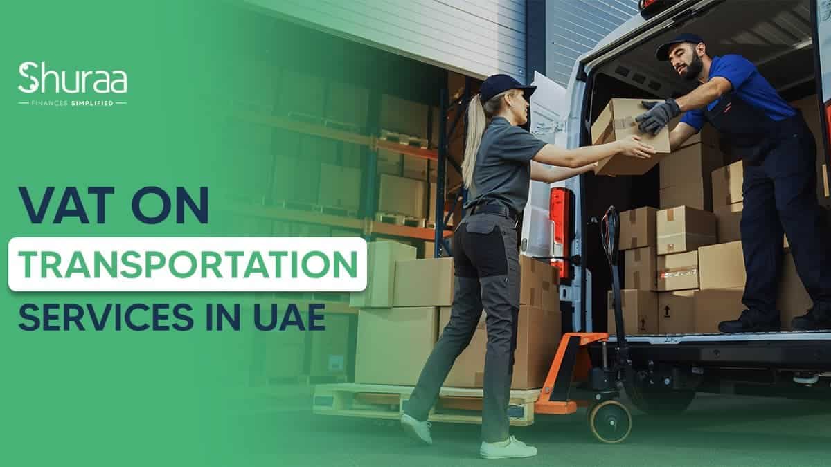 VAT on transportation services in UAE